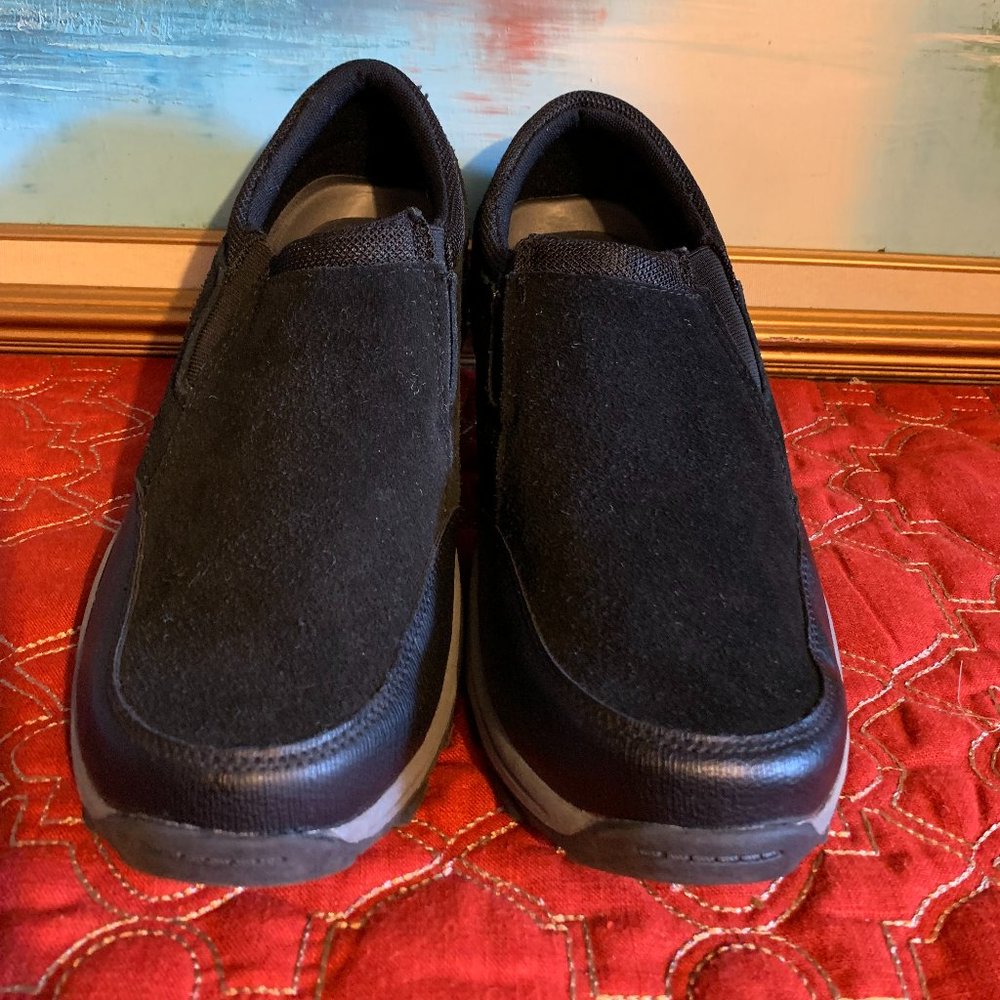 NEW! Mens Genuine Leather Memory Foam shoes 12 - Picture 4 of 14